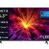 11605272 Τηλεόραση METZ 43" MQH7000Z QLED 4K UHD Smart Google TV με 5 Χρόνια Εγγύηση