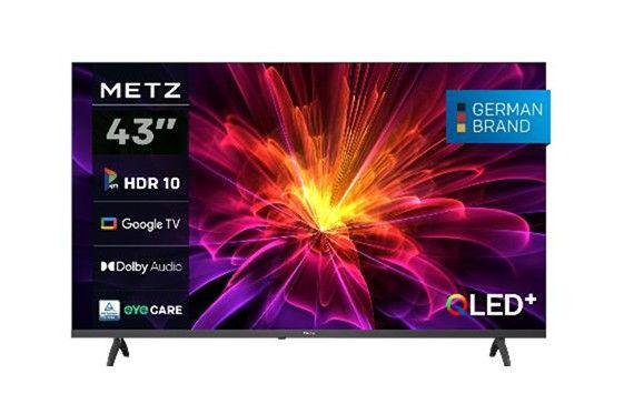 11605272 Τηλεόραση METZ 43" MQH7000Z QLED 4K UHD Smart Google TV με 5 Χρόνια Εγγύηση