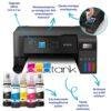 Epson EcoTank L3560 Έγχρωμο Πολυμηχάνημα Inkjet A4 με Wi-Fi