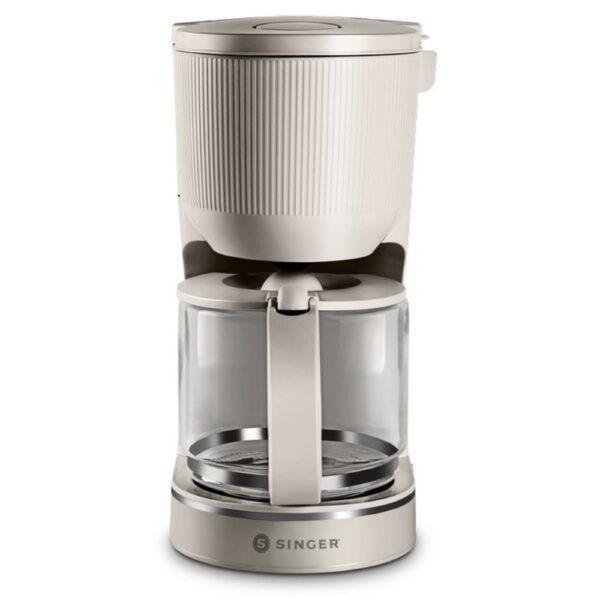 Καφετιέρα Φίλτρου SINGER Tiffanys CM 1010IV 1000W – Ivory