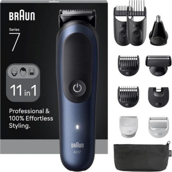 Braun AIO7540 Series 7 Κουρευτική Μηχανή & Trimmer 11 σε 1