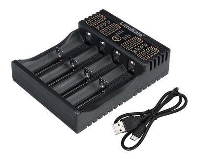LII-402-4 Φορτιστής Μπαταριών LiitoKala Lii-402 – 4 Θέσεων