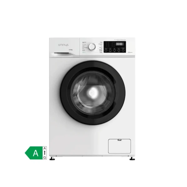 WFE-6B10SWBX-canva-1 Πλυντήριο Ρούχων OMNYS WFE-6B10SWBX 6kg 1000 Στροφών Slim Λευκό