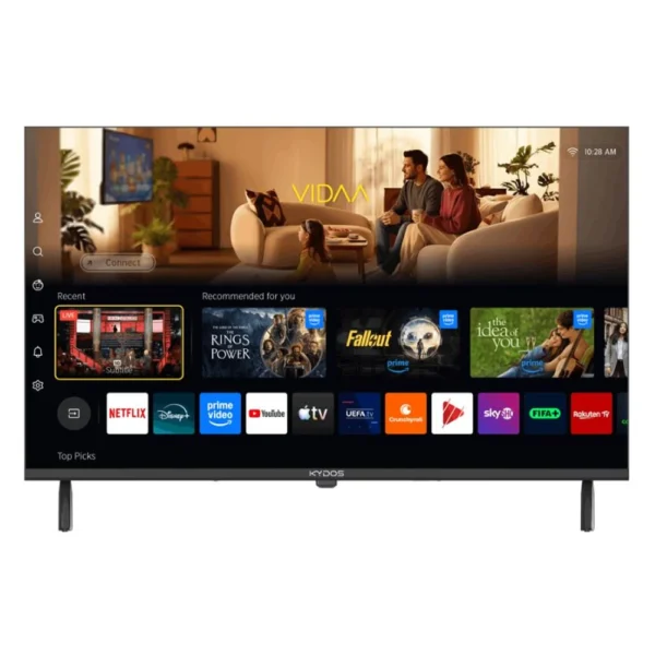 0362319 KYDOS K32VH22SQ00V2 Smart Τηλεόραση 32″ QLED HD Ready με VIDAA