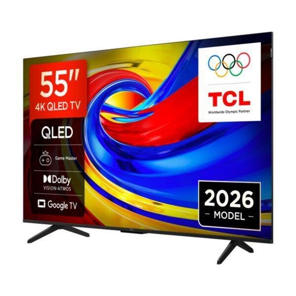 TCL 55P7L – Smart TV 55″ 4K QLED με Google TV